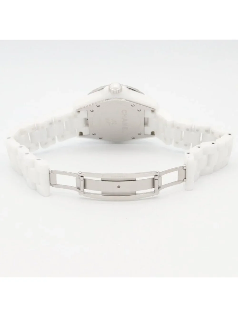 Chanel Watch White Ceramic